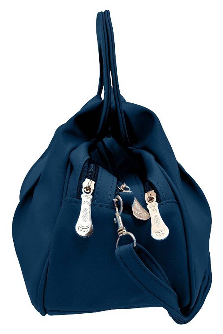 Elegant PU Handbag With Sling Strap